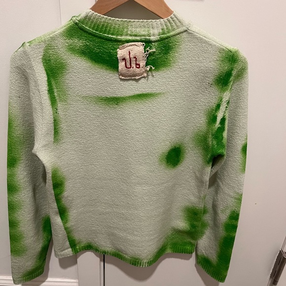 Ub-London (Art of Repair) Green Sweater - Picture 7 of 8